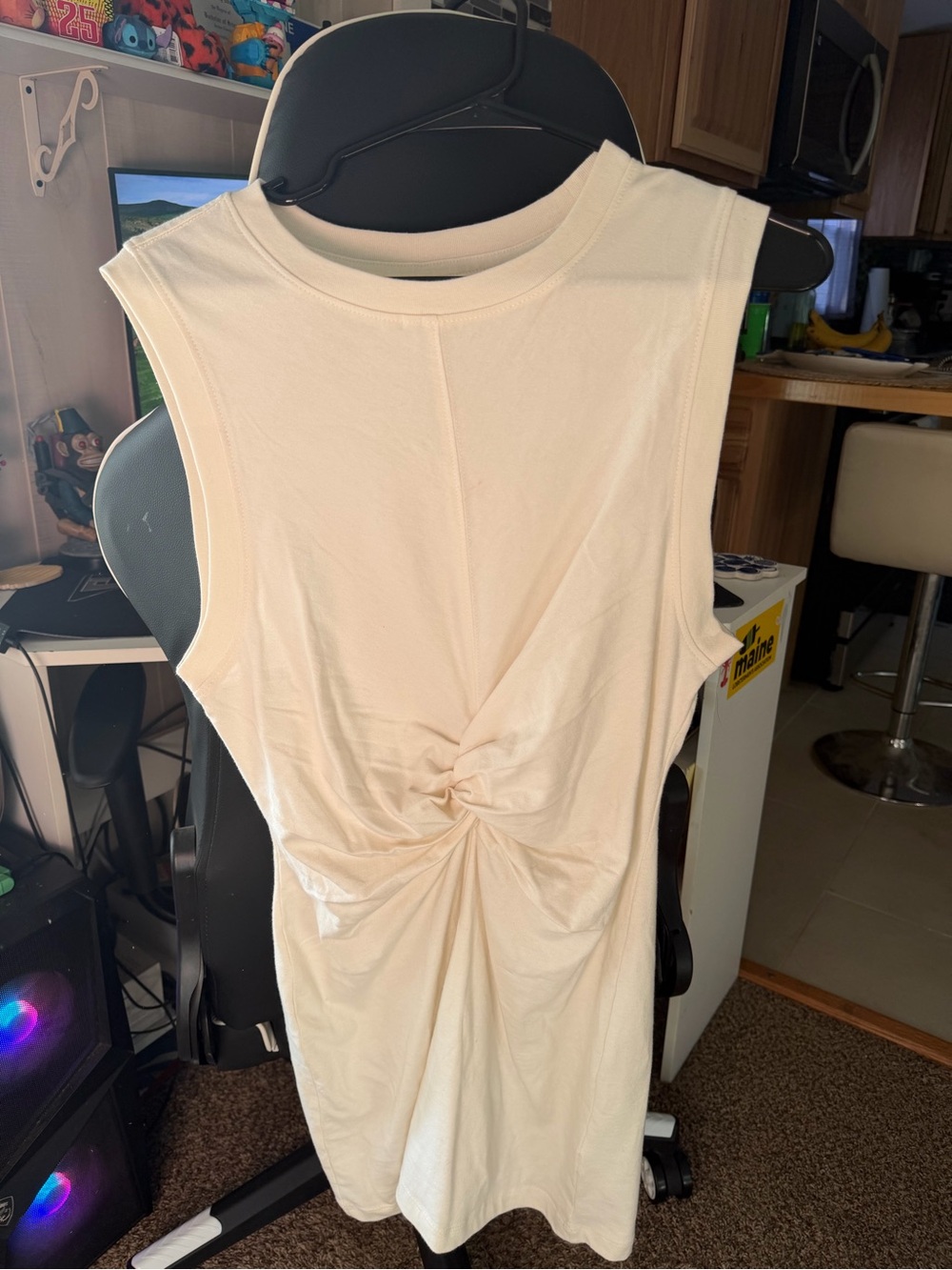 L Space Danika dress (cream) never worn!